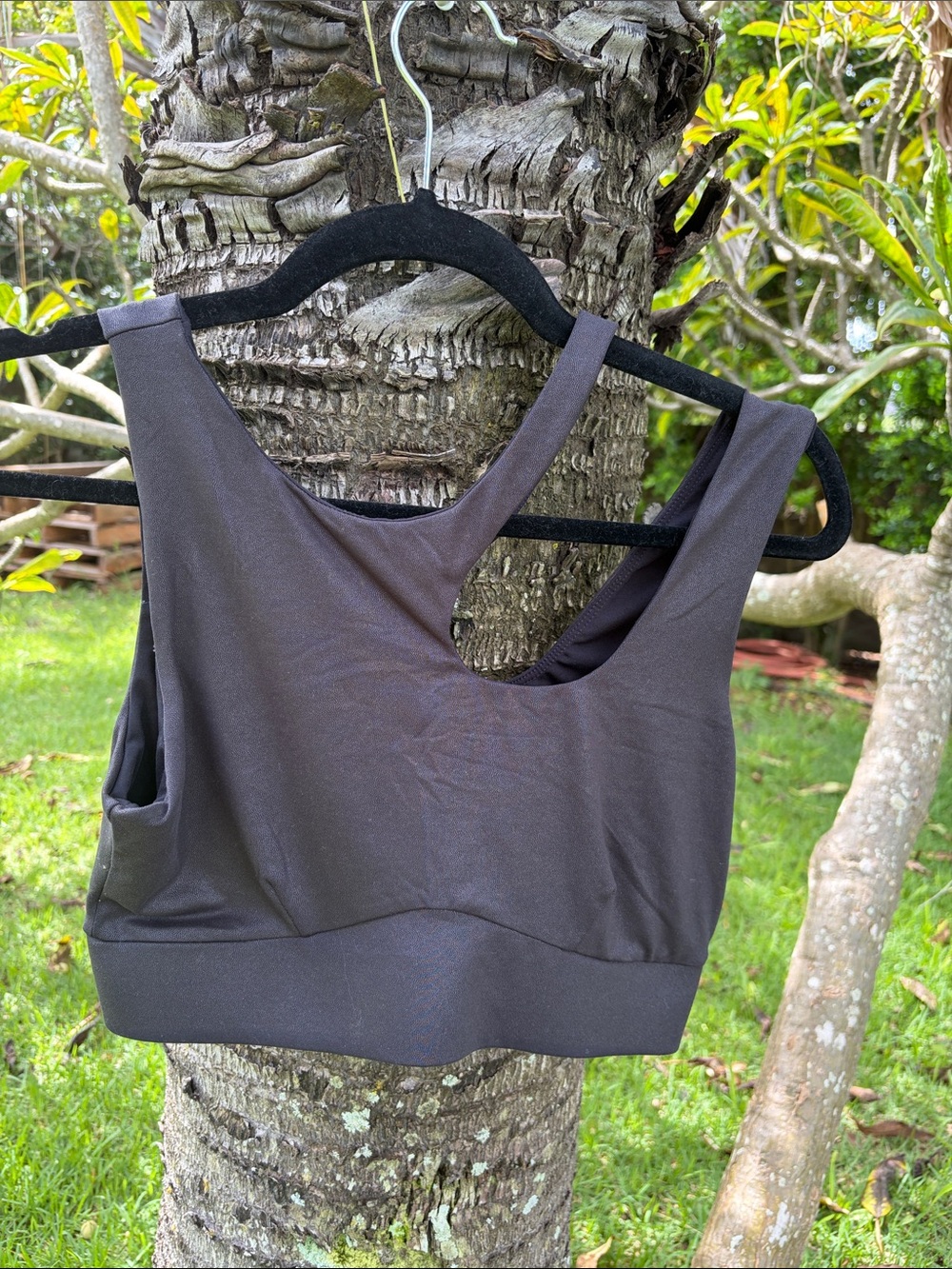 Fabletics Asymmetrical Sports Bra — Scoop Back Active Bra